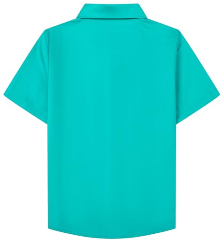 Image of SANGTREE Summer Button Down Shirts Cottn Tops for Men Women Boy Girl