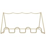 Étagère à bouteilles d'affichage : fabriquée avec un matériau métallique robuste, résistant à l'usure et, pas facile à déformer, étagère à bouteilles