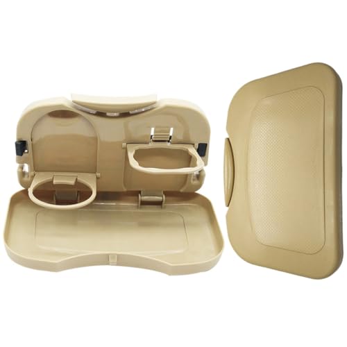 Portavasos para carro multifuncional beige 2 pcs miniatura 1