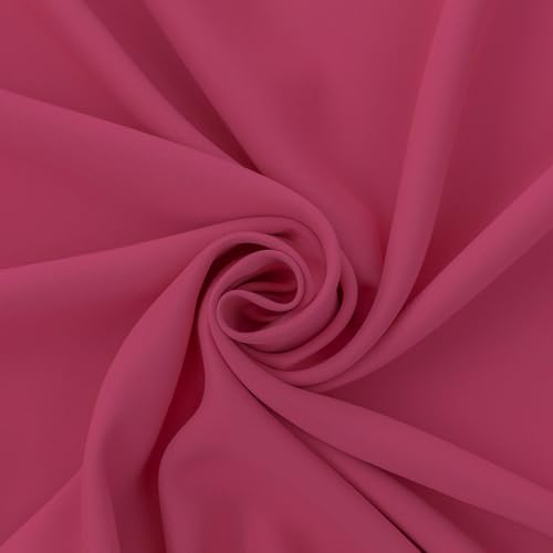 Yancorp Raspberry Blackout Curtains Thermal Insulated Window Treatment 63 Inches Long 2 Panels Set for Bedroom or Living Room (2 Panels), 52 in x 63 in, Raspberry by Yancorp - Image 8