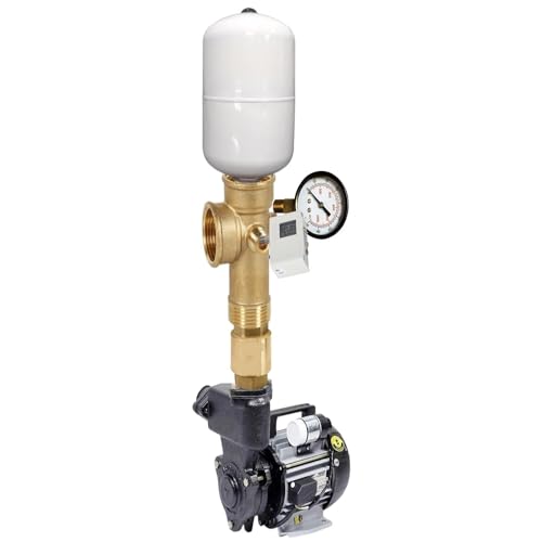 Image of Kirloskar Brothers JALRAAJ-I ULTRA 1 Hp Water Pressure-Boosting 24-litre Tank with Accessories (NRV /Pressure /Switch /Pressure Gauge /5-Way Connector) Max Flow Up to 3300 with 12-Month Warranty