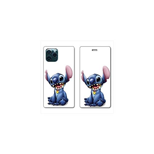 Cokitec RV - Funda de Piel con Tapa para Samsung Galaxy A51 Stitch, Color Blanco