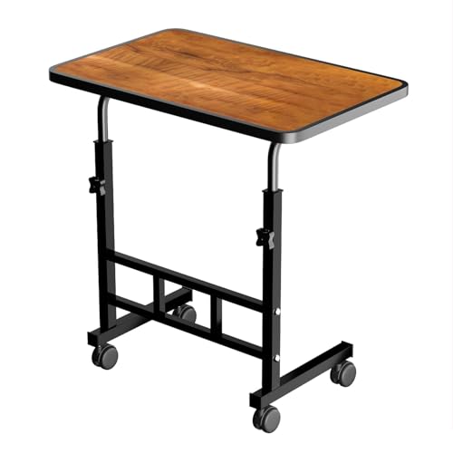Image of Multi-Purpose Laptop Table, Study Table| Heavy Duty Bed Table| Adjustable for Height, Portable for Office, Work Form Home | DIY Table, Easy to Asembl
