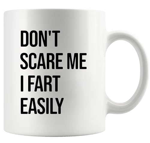 Panvola Don't Scare Me I Fart Easily Sarcastic Gifts to Coworkers...