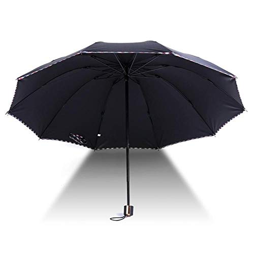 Parapluie pour la pluie et le soleil avec structure stable à 8 os