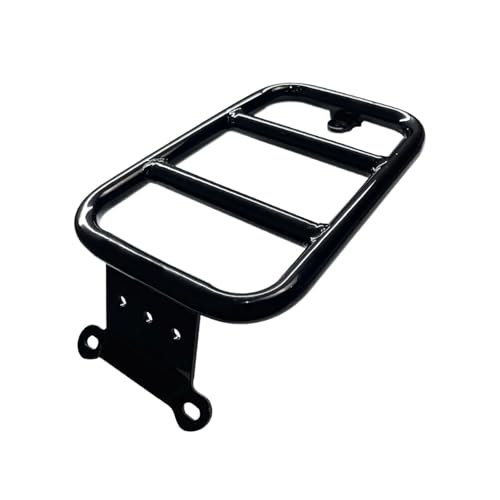 Porte-bagages dossier de moto en acier robuste avec coussin de selle grand confort