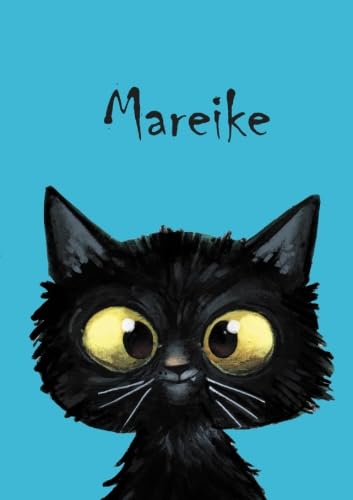 Mareike: Mareike - Katzen - Malbuch / Notizbuch / Tagebuch: A5 - blanko