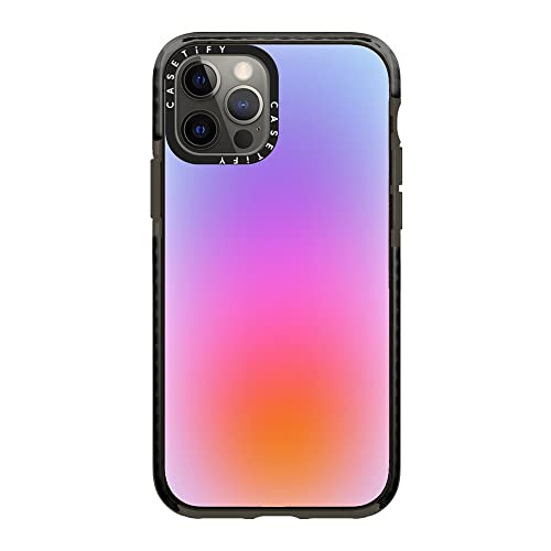 Casetify Impact Case For Iphone 12/ Iphone 12 Pro - Color Cloud: A New Thing Is On The Way - By Jessica Poundstone - Clear Black #TOP5