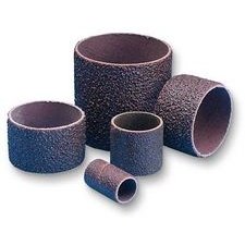 3M 341D Abrasive Band, Cloth Backing, Aluminum Oxide, 1/2" Diameter x 1" Width, Grit 36 (Case of 100)