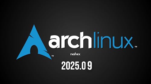 Image of Arch Linux 2025.09 Latest Bootable USB Flash Drive