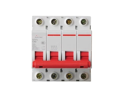 Disjoncteur MCB 4P 63A DZ47 Type D pour la protection modulaire de tableau électrique