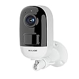 Security Camera Outdoor Wireless Battery Powered,1080P WiFi Indoor Home System with IP67 Waterproof,Night Vision,2-Way Audio,Siren Alarm,Motion Sensor,Schedulable Working Time- Soliom B06