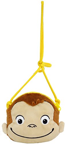 NHK おさるのジョージ ジョージ コインパース ぬいぐるみ 高さ13cm