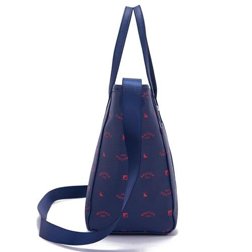 Image of Nautica Stylish Handbag for Women and Girls | PU Leather Bag For Women | Ladies Purse With Zipper | Women's Shoulder Bag | Spacious Compartment | Idle Size