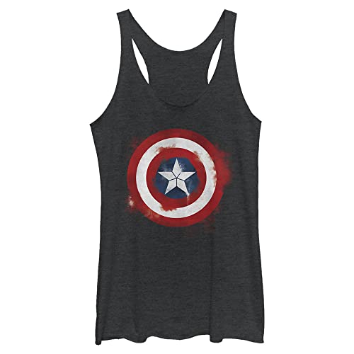 Chemise Marvel Captain America femme au motif spray exclusif et moderne