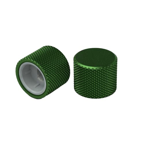 Rotary Knob for GMMK PRO and Numpad - 8 Colors - Glorious Gaming - for Custom 75% Keyboard and Swappable Mechanical Keyboards - Easy Install - Elegant Aluminum Design (Forest Green)