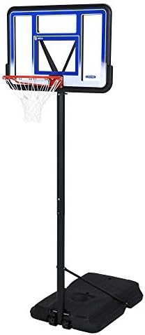 Lifetime 1270 Pro Court Portable Basketball System, 42 Inch Backboard,Black