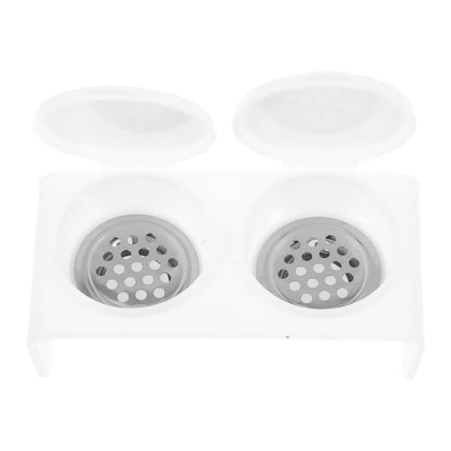 Tazón doble para remojo de uñas con tapa para manicura miniatura 1