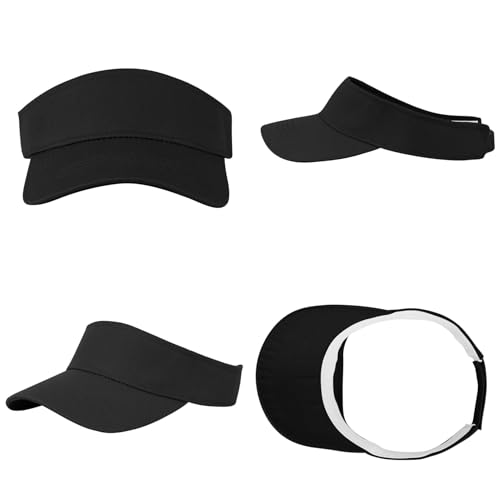 Century Star UPF 50+ Kids Visor Sun Hat Adjustable Girls High Ponytail Tennis Hat Sports Boys Running Golf Visor Cap2