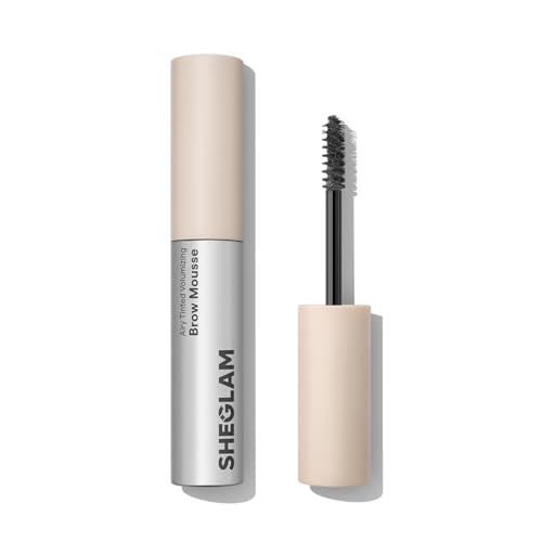 SHEGLAM Airy Tinted Volumizing Brow Mousse Eyebrow Cream Gel Highly Pigmented Shaping Filling Water Removal-Espresso