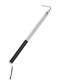 THMMN RV Awning Puller Easy Reach Rod Opener Pole Portable Telescopic Retractable Accessories Parts for Canopy Stainless Steel - 1Pack