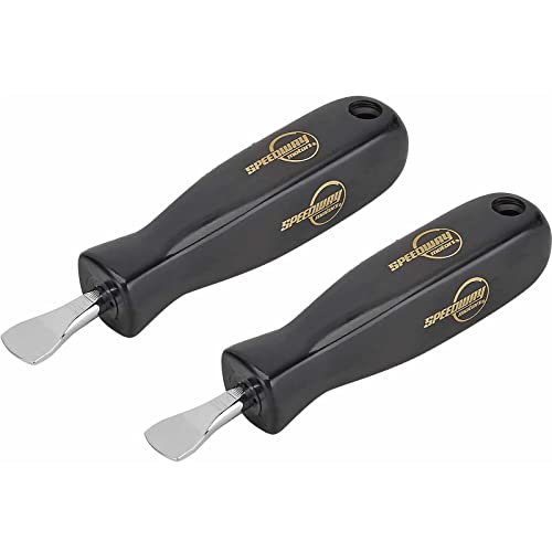 Deluxe Quarter Turn Fastener Tools - Pair - Easy Panel Removal and Attachment - Designed for 1/4-Turn Fasteners - No More Struggling with Screwdrivers - Ergonomic Handle