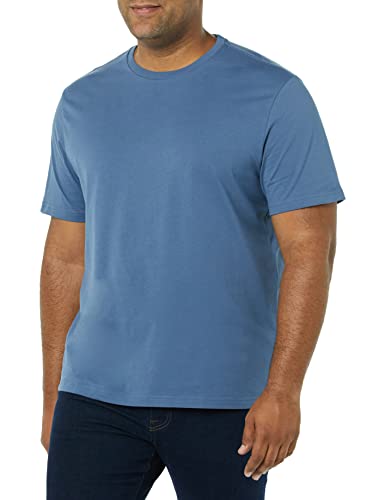 Image of Amazon Essentials Men's Slim-Fit Crewneck Short Sleeve Cotton T-Shirts