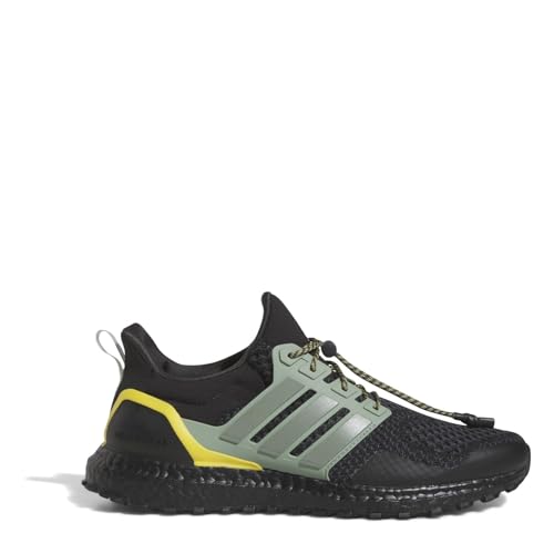 adidas Cloud Ultraboost 1.0 - Zapatillas deportivas para hombre, Core Black Silver Green, 42 EU