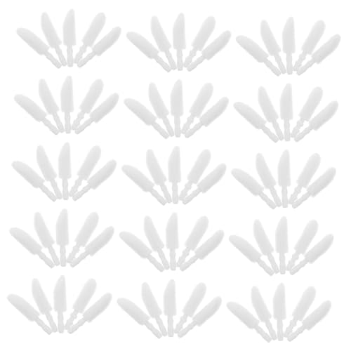 Ipetboom 300Pcs Lip Gloss Brush Replacement Heads Flocking Lipstick Applicators for Makeup Artists and Beginners Disposable Brush Heads for Salon and Home Use present for Women