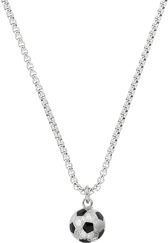 s.Oliver Kette mit Anhänger Edelstahl Jungen Kinder Halsschmuck,...