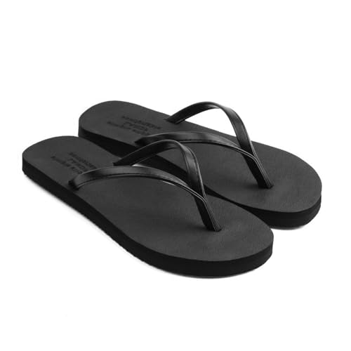 Anseom Flip Flops für Damen Herren, Bequeme Strand Hausschuhe, Rutschfest Sandalen mit Fußgewölbe Unterstützung für Haus...