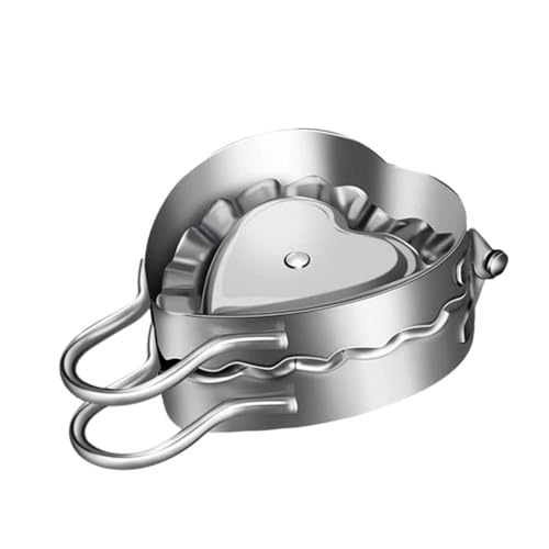 OKUMEYR Stainless Steel Dumpling Mold Heart Shape Dumpling Maker Simple Practical Tool