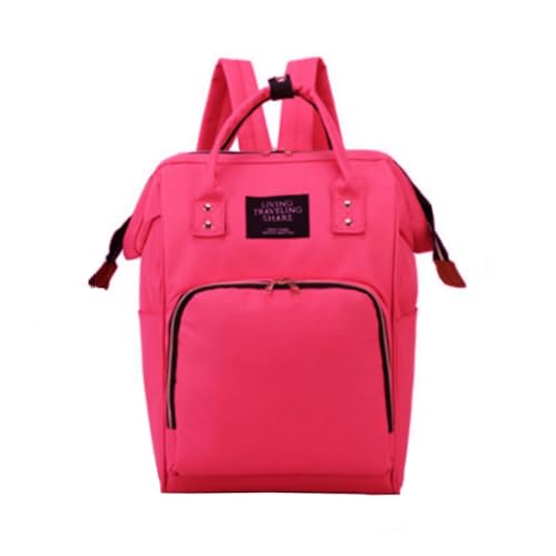 Bolsa Maternidade Térmica Para Mamadeira Mochila Mamãe Bebê (PINK)
