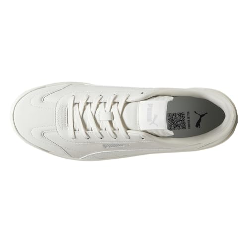Image of PUMA Mens Club 5V5 Nubuck Lace Up Sneakers Shoes Casual - Off White - Size 14 M