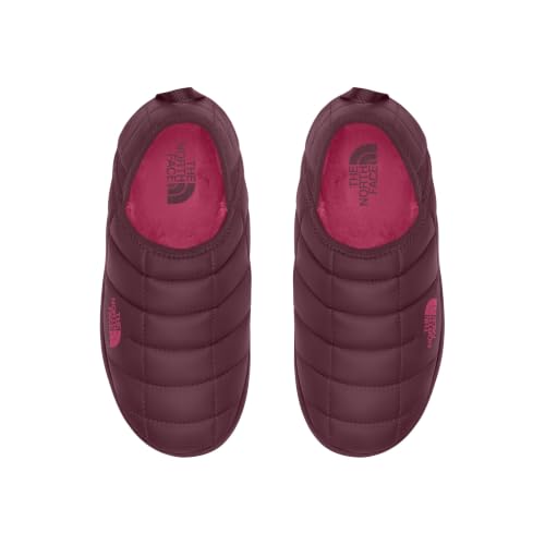 Image of The North Face Thermoball Trac Mule V Winter Shoe, Burg Crush /Lali Guran, 7