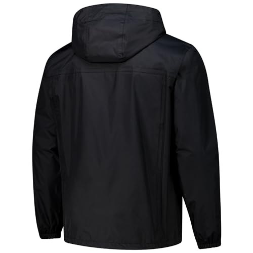 Image of Dunbrooke Men's NFL Tropic Waterproof Packable Full-Zip Hoodie Jacket
