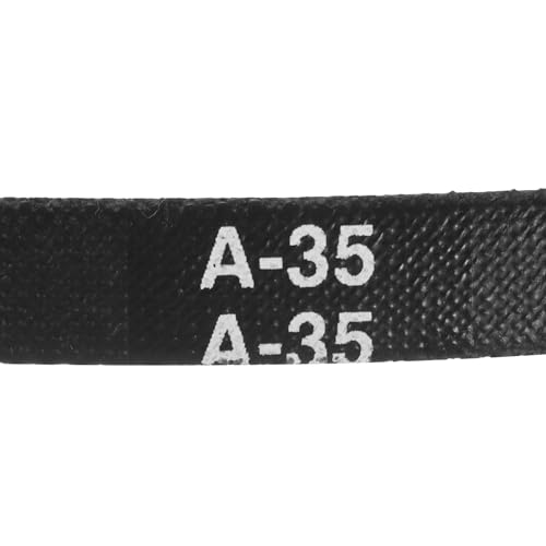 Image of uxcell 4pcs A35 or 4L370 Classic Wrapped Rubber V-Belt, 35 inch(889mm) Inside Circumference, A Profile V Belt