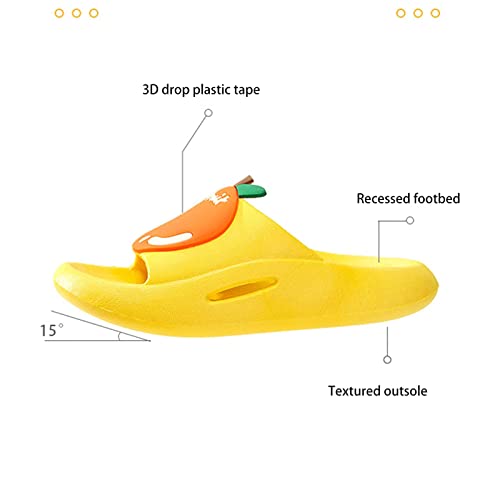 Child Shower Slippers, Toddler Fruit Bath Shower Slippers Kids Soft Slide Sandals Non-Slip Summer Beach Shoes for Beach Pool Water Shoes3