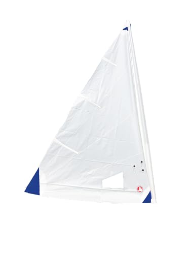 Inferitura: 450 cm Ventoz — compatibile con Laser Radial/ILCA 6 Vela 5.7 m2 (ILCA 6) -Blu Rinforzi
