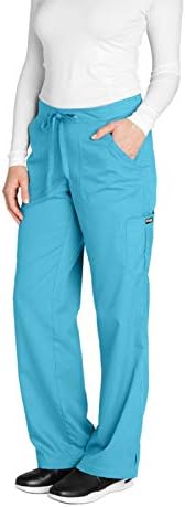 Pocket Elastic Back Scrub Pants 