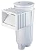 Pentair 506362 ABS 2-Inch Threaded Port Bermuda Gunite Pool and Spa Skimmer, White