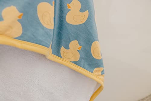 Image of Copper Pearl Hooded Bath Towels Premium Knit /Terry Cloth Baby Towels with Hood, Pockets, and Cool Designs - Great to Gift and Make Bath Time Fun - Baby Bath Towel, Ducky