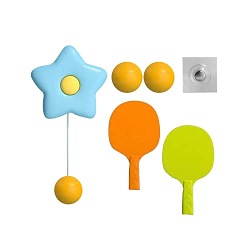 SECRET DESIRE Portable Indoor Hanging Table Tennis with Balls Interaction Birthday Star Three Ball Hanging Table Tennis Balls Exercise |Portable Paddles |Balls Exerciser | Door Frame (B0CKC21VWJ) Amazon Price History, Amazon Price Tracker