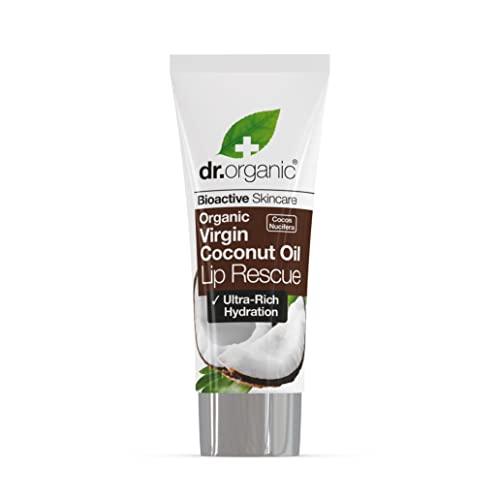 Dr Organic, Organic Coconut Oil Lip Rescue Serum, Natural, Vegetarian, Cruelty Free, Paraben & SLS Free, 10ml - Image 6