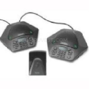 Clearone 910-158-370-00 MAXATTACH IP CONFERENCE PHONE TWO PHONES BASE UNIT CABLES by ClearOne