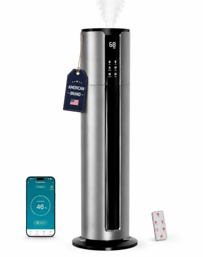 9L238Gal-Smart-Cool-Mist-Humidifier-with-Aromatherapy-900-ft-Large-Room 9L/2.38Gal Smart Cool Mist Humidifier with Aromatherapy, 900 ft² Large Room - Image 1