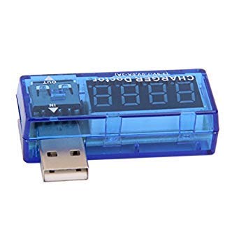 Robocraze USB Voltage Current Meter Charger Doctor Mobile Detector Battery Tester - (Pack of 1) (B08F7BXKKG) Amazon Price History, Amazon Price Tracker