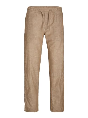 JACK & JONES Herren Jpstkane Jjsummer Linen Blend Jogger Sn Stoffhose,...
