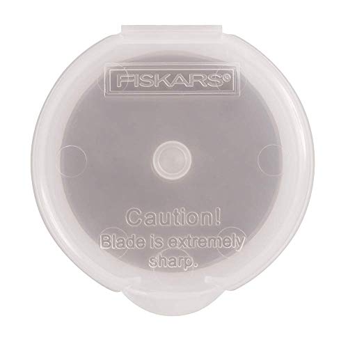 Fiskars Rotary Cutter 45mm Replacement Blades - 5-Pack - 45mm Stainless Steel Rotary Cutter Blade - Craft Supplies