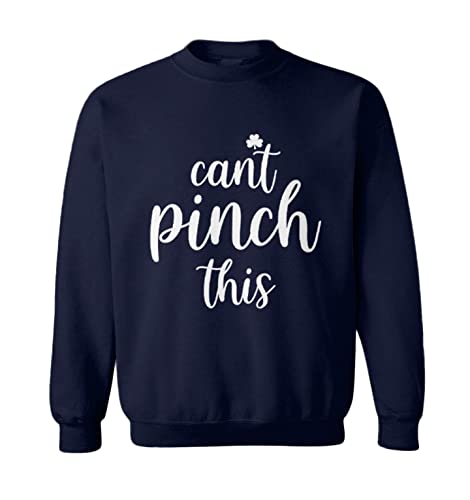 Tcombo Can't Pinch This - Shamrock Lucky Toddler Fleece Crewneck Sweater